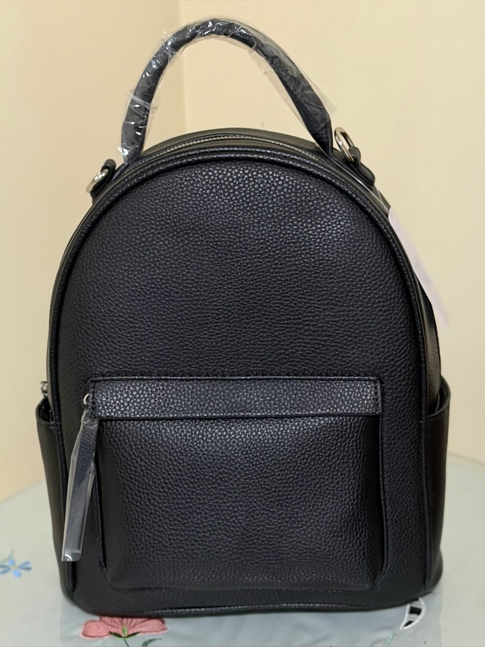 🌸 NEW Time and Tru Black Backpack Purse